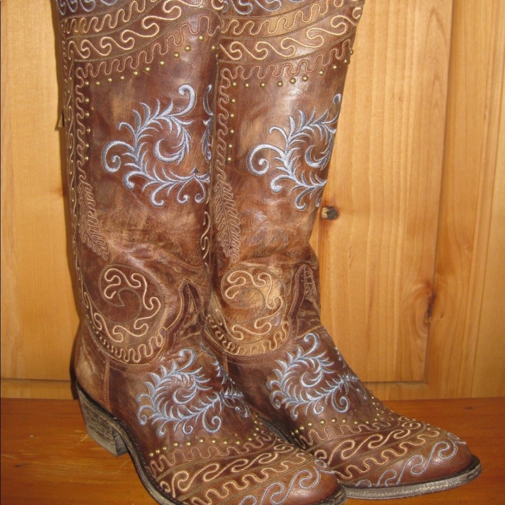 Old Gringo boots - Brown - 9.5